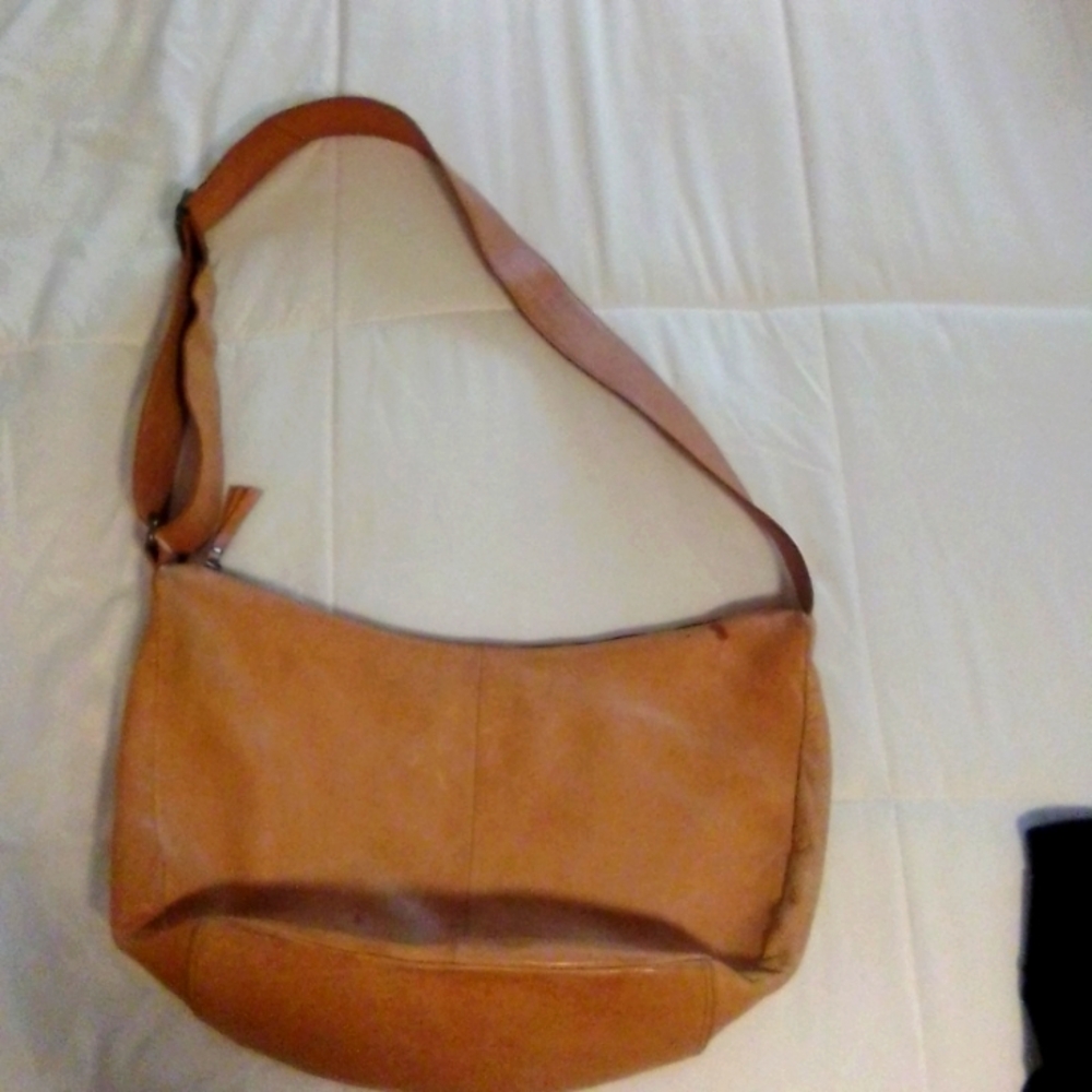 Vilenca Holland Soft Leather # Hobo #boho Crossbody Bag